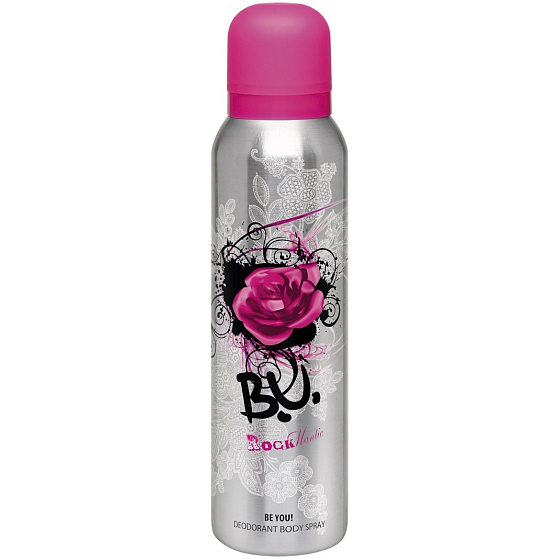 BU Rockmantic dezodorant sprej pre ženy 150 ml