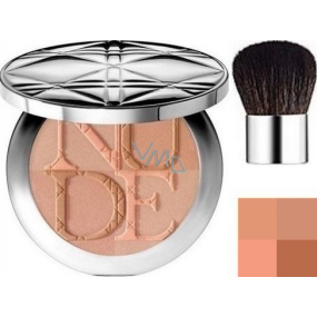 Christian Dior Diorskin Nude Tan Couleur Eclat žiarivý púder odtieň 002 Sunlight 10 g