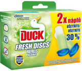 Duck Fresh Discs Limetka WC gél pre hygienickú čistotu a sviežosť Vašej toalety náhradná náplň 2x36 ml