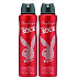 Playboy Play It Rock deodorant sprej pre ženy 2 x 150 ml, kozmetická sada