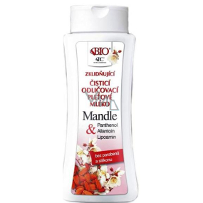 Bion Cosmetics Mandle upokojujúce čistiace odličovacie pleťové mlieko pre všetky typy pleti 255 ml