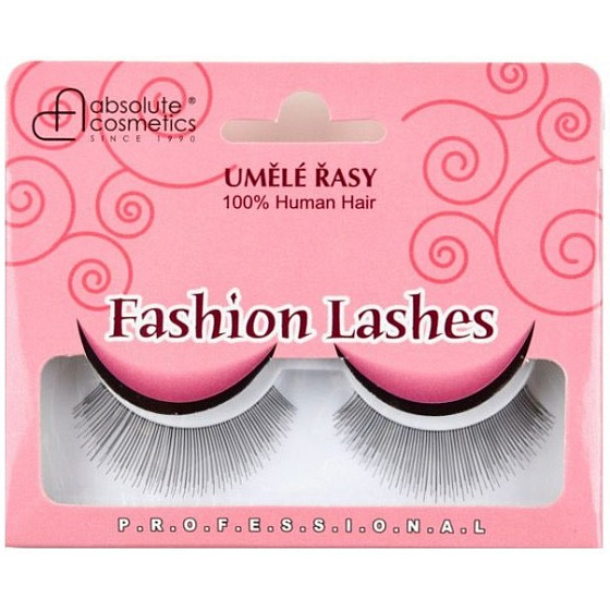 Absolute Cosmetics Fashion Lashes Umelé riasy čierne 012 1 pár