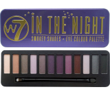 W7 In The Night Eye Colour Palette paletka 12 očných tieňov