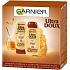 Garnier Ultra Doux Trésors de miel šampón pre oslabené a lámavé vlasy 250 ml + Ultra Doux Trésors de miel balzam pre oslabené a lámavé vlasy 200 ml, kozmetická sada