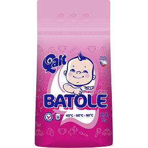 Qalt Batole prací prášok pre bábätká, 18 praní, 2,4 kg