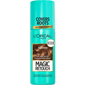 Loreal Paris Magic Retouch vlasový korektor šedín a odrastov 03 Brown 75 ml