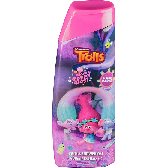 Trollovia sprchový a kúpeľový gél pre deti 400 ml