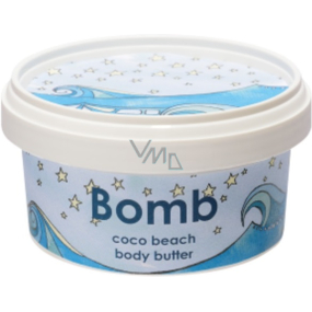 Bomb Cosmetics Kokosová pláž - Coco Beach Prírodné telové maslo ručne vyrobené 200 ml