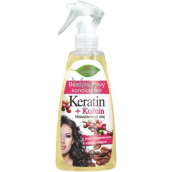 Bione Cosmetics Keratín & Kofeín bezoplachový kondicionér pre všetky typy vlasov sprej 260 ml