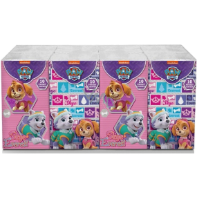 Paw Patrol Tlapková patrola Skye Everest papierové vreckovky 3 vrstvové 8 x 10 kusov