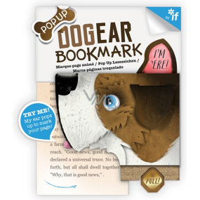 If Bookmark Dogear Záložka psie uši Teriér 98 x 5 x 90 mm