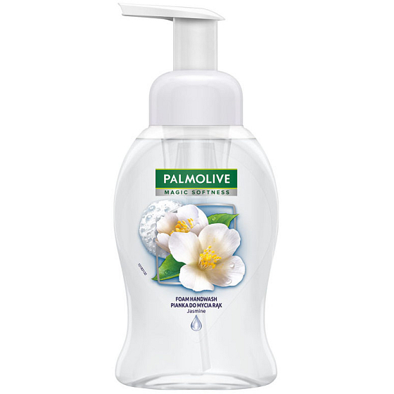 Palmolive Magic Softness Jasmine penový tekutý prípravok na umývanie rúk dávkovač 250 ml