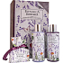 Bohemia Gifts Botanica Levanduľa sprchový gél 200 ml + šampón na vlasy 200 ml + toaletné mydlo 100 g, kniha kozmetická sada