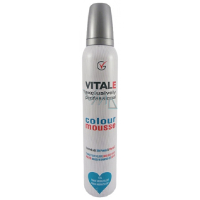 Vitale Exclusively Professional farbiace penové tužidlo s vitamínom E Teal - Tmavo modrozelený 200 ml