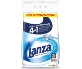 Lanza Fresh & Clean Biela prací prášok na biele prádlo 90 dávok 6,3 kg