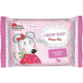 Pink Elephant Myška Mia krémové mydlo pre deti 90 g