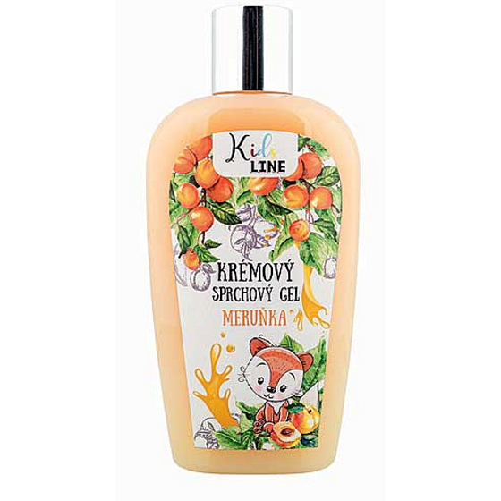 Bohemia Gifts Marhuľa sprchový gél pre deti 3+ vek 250 ml