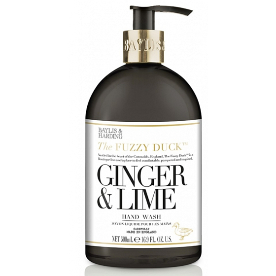 Baylis & Harding Men Zázvor a Limetka tekuté mydlo na ruky dávkovač 500 ml