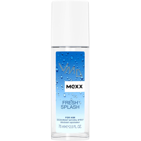 Mexx Fresh Splash for Him parfumovaný dezodorant sklo pre mužov 75 ml