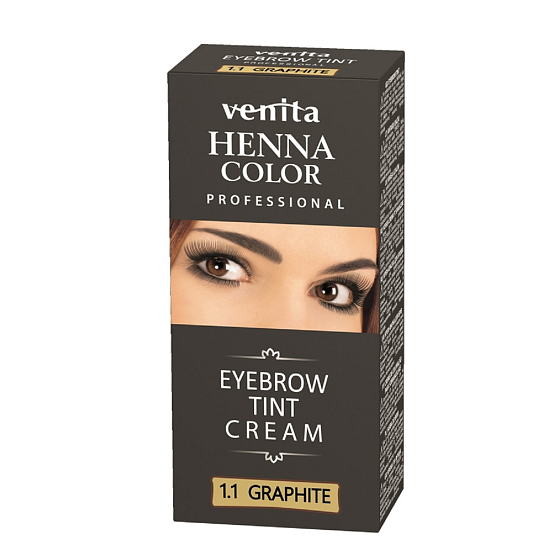 Venit Henna Profesional krémová farba na obočie Grafitová 15 ml
