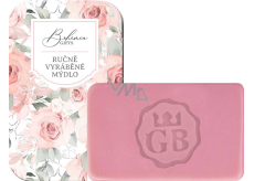Bohemia Gifts Ruže ručne vyrábané toaletné mydlo s glycerínom v plechovej krabičke 80 g