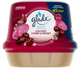 Glade Lucious Cherry & Peony vonný gél do kúpeľne 180 g