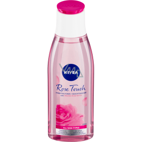 Nivea Rose Touch Čistiace hydratačné mlieko pre všetky typy pleti 200 ml