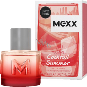 Mexx Cocktail Summer Woman toaletná voda pre ženy 20 ml