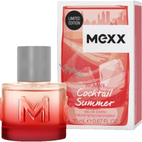 Mexx Cocktail Summer Woman toaletná voda pre ženy 20 ml