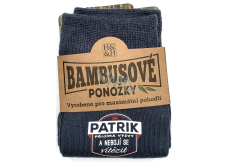 Albi Bambusové ponožky Patrik, veľkosť 39 - 46