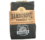 Albi Bambusové ponožky Zdenek, veľkosť 39 - 46