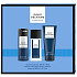 David Beckham Classic Blue parfumovaný dezodorant 75 ml + sprchový gél 200 ml + dezodorant v spreji 150 ml, kozmetická sada pre mužov