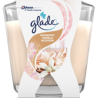 Glade svíčka vonná Maxi Romantic Vanilla Blossom, 204 g