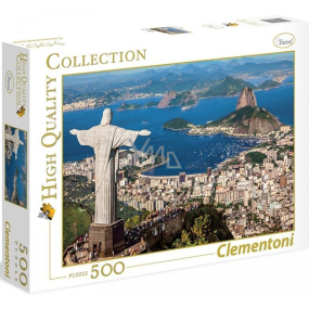 Clementoni Puzzle Rio de Janeiro 500 dielikov, odporúčaný vek 8+