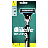 Gillette Mach3 strojček + náhradné hlavice 3 kusy, pre mužov