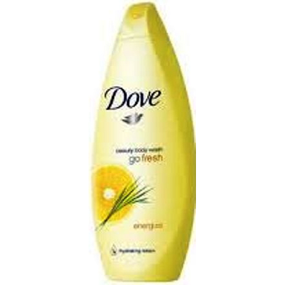 Dove Go Fresh Energize Grep & Citrónová tráva sprchový gél 250 ml