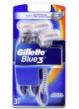 Gillette Blue 3 holítka 3břité pre mužov 3 kusy