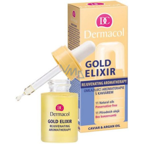 Dermacol Gold Elixir Omladzujúci aromaterapia s kaviárom 15 ml