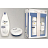 Dove Nourishing Deeply vyživujúce sprchový gél 250 ml + Rich Nourishing intenzívny krém 75 ml, kozmetická sada