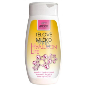 Bion Cosmetics Hyaluron Life s kyselinou hyalurónovou telové mlieko 250 ml