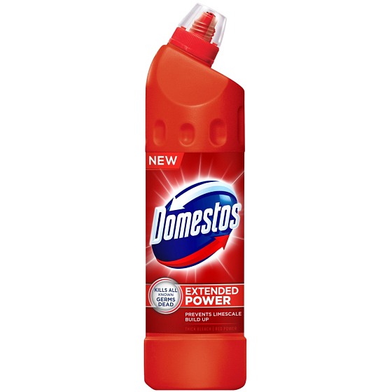 Domestos 24h Red Power tekutý dezinfekčný a čistiaci prostriedok 750 ml