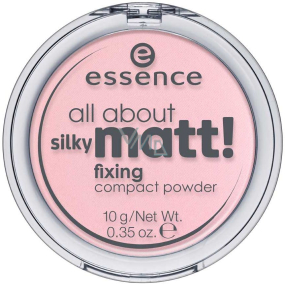 Essence All About Silky Matt! kompaktný púder 10 Translucent Rose 10 g