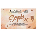 Makeup Revolution Soph Eyeshadow paletka očných tieňov 24 x 1,1 g