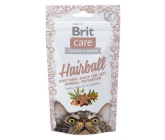 Brit Care Cat Snack Hairball Kacgna maškrta polomäkké doplnkové krmivo 50 g