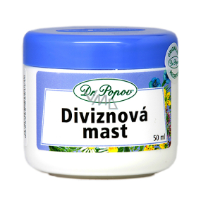 Dr. Popov Divozelová masť na masáž unavených nôh, kŕčové žily 50 ml