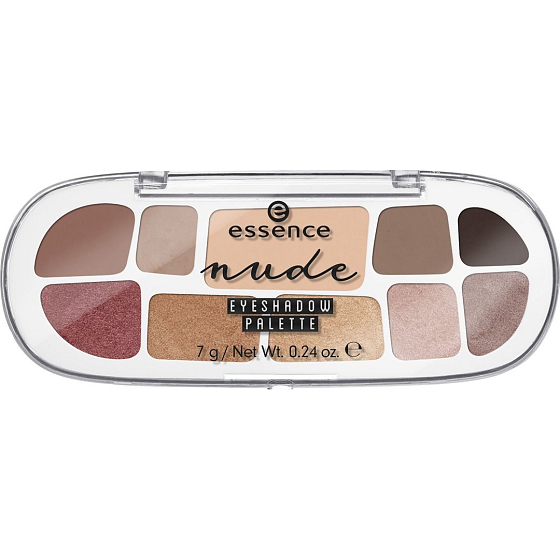 Essence Nude Eyeshadow Palette paletka očných tieňov 7 g