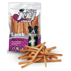Calibra Joy Classic Jahňacie prúžky doplnkové krmivo pre psov 80 g