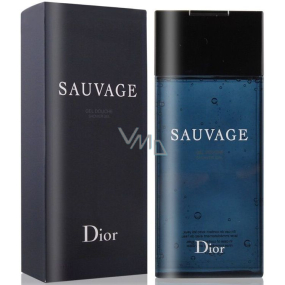 Christian Dior Sauvage sprchový gél pre mužov 200 ml