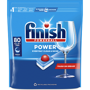 Finish tablety do umývačky All in 1 Max, 80 ks
