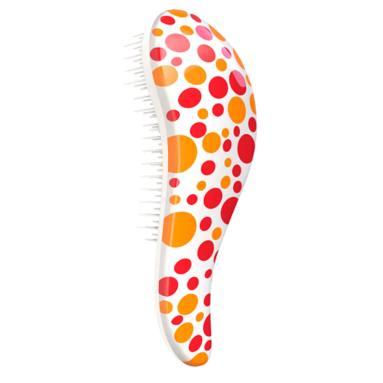 Dtangler Detangling Brush Kefa pre ľahké rozčesanie vlasov 18,5 cm Red Poin